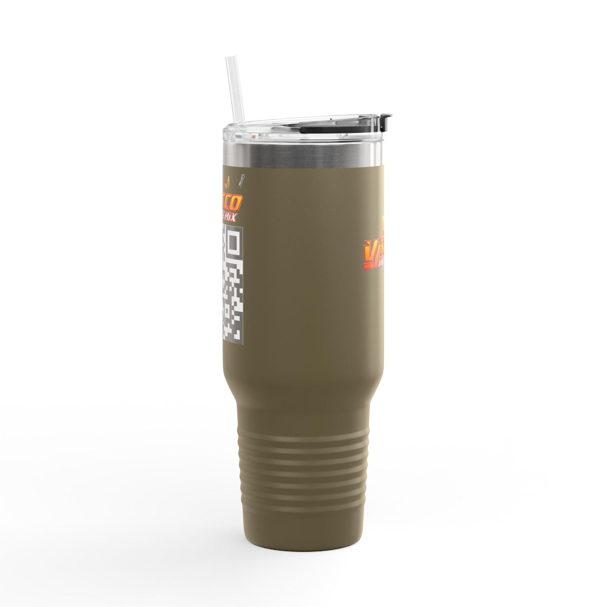 "VJ Ricco"🎤 Insulated Travel Mug - 40oz | Perfect for Music Lovers & On-the-Go Refreshments